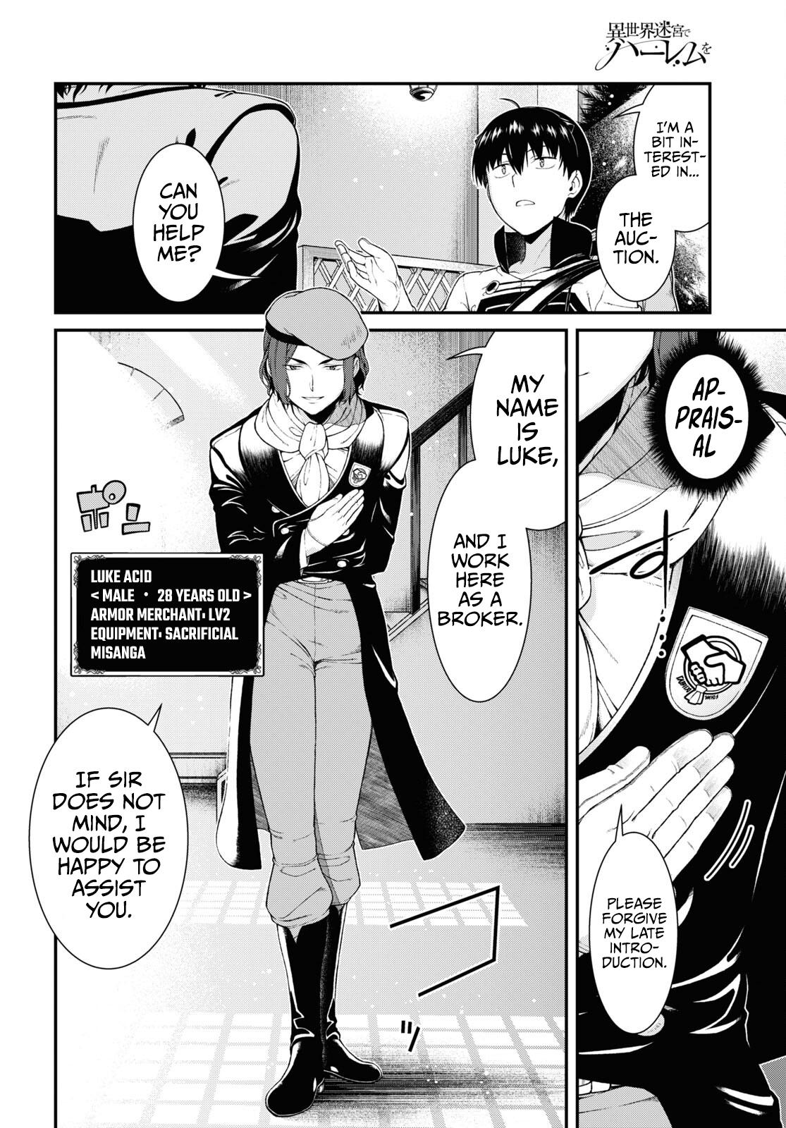 Isekai Meikyuu de Harem o Chap 57 - Next Chap 58