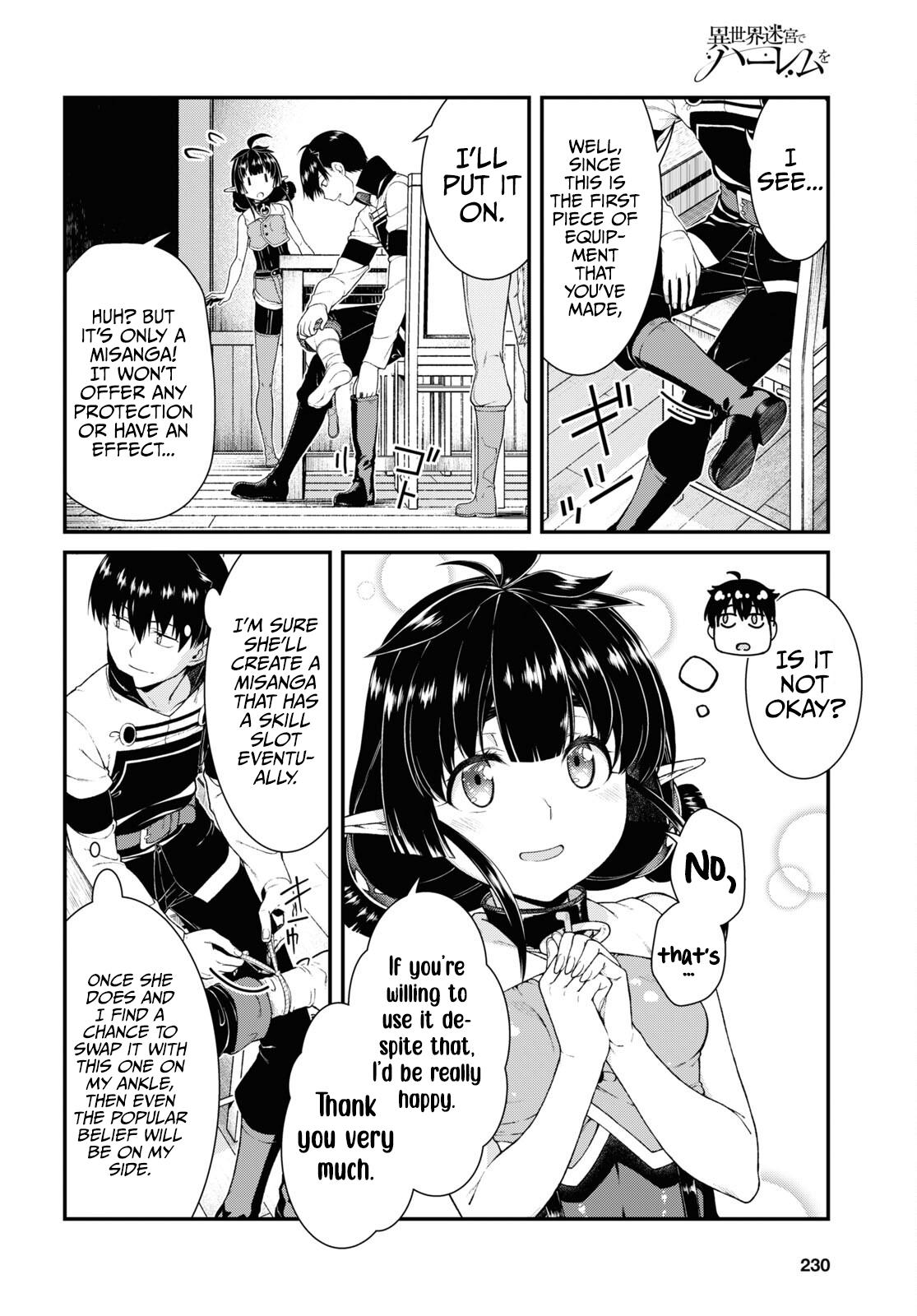Isekai Meikyuu de Harem o Chap 59 - Next Chap 60
