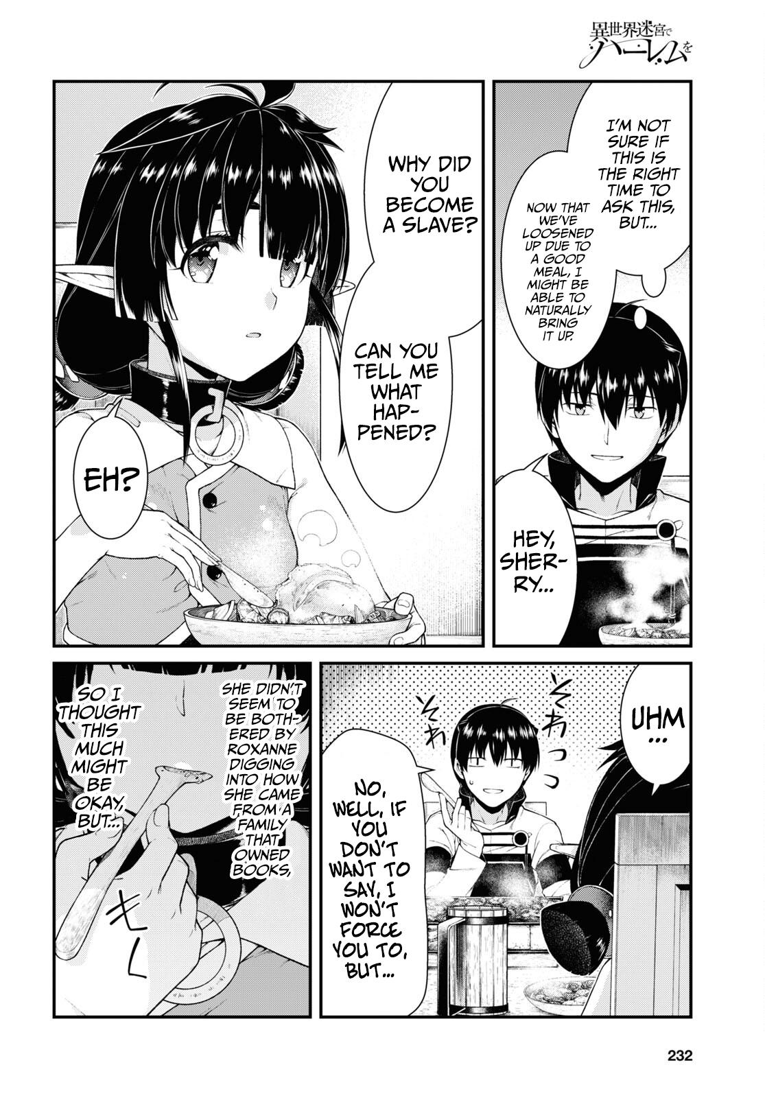 Isekai Meikyuu de Harem o Chap 59 - Next Chap 60