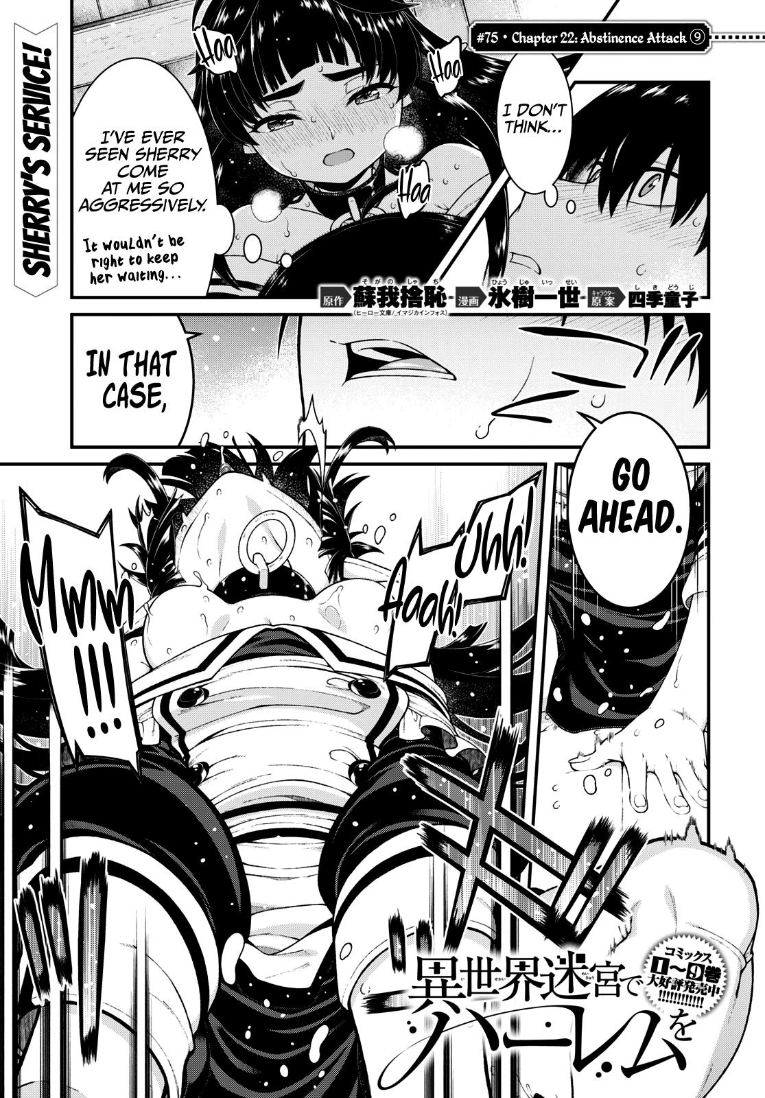 Isekai Meikyuu de Harem o Chap 75 - Next Chap 76