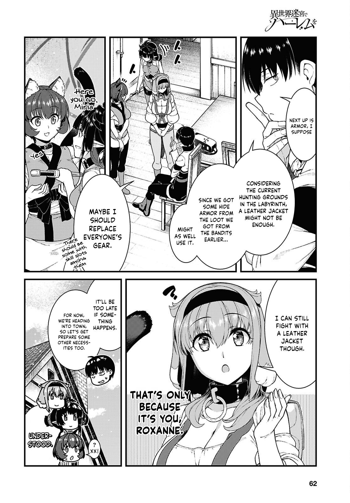 Isekai Meikyuu de Harem o Chap 104 - Next Chap 105