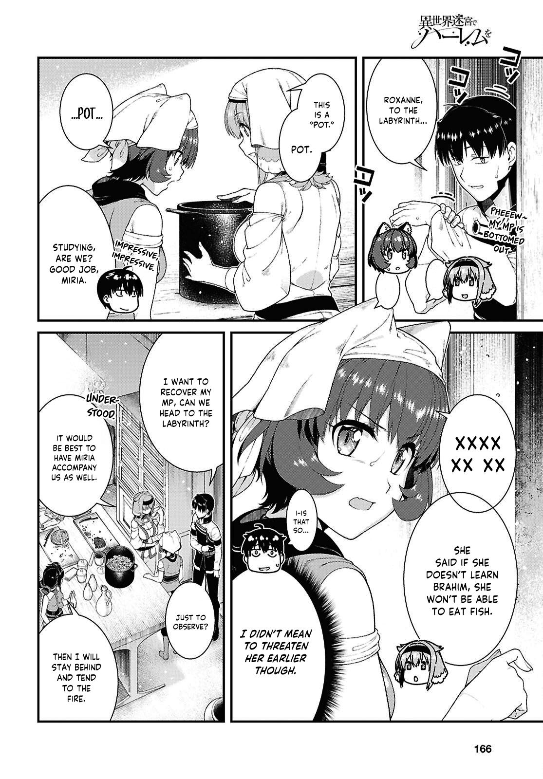 Isekai Meikyuu de Harem o Chap 105 - Next Chap 106