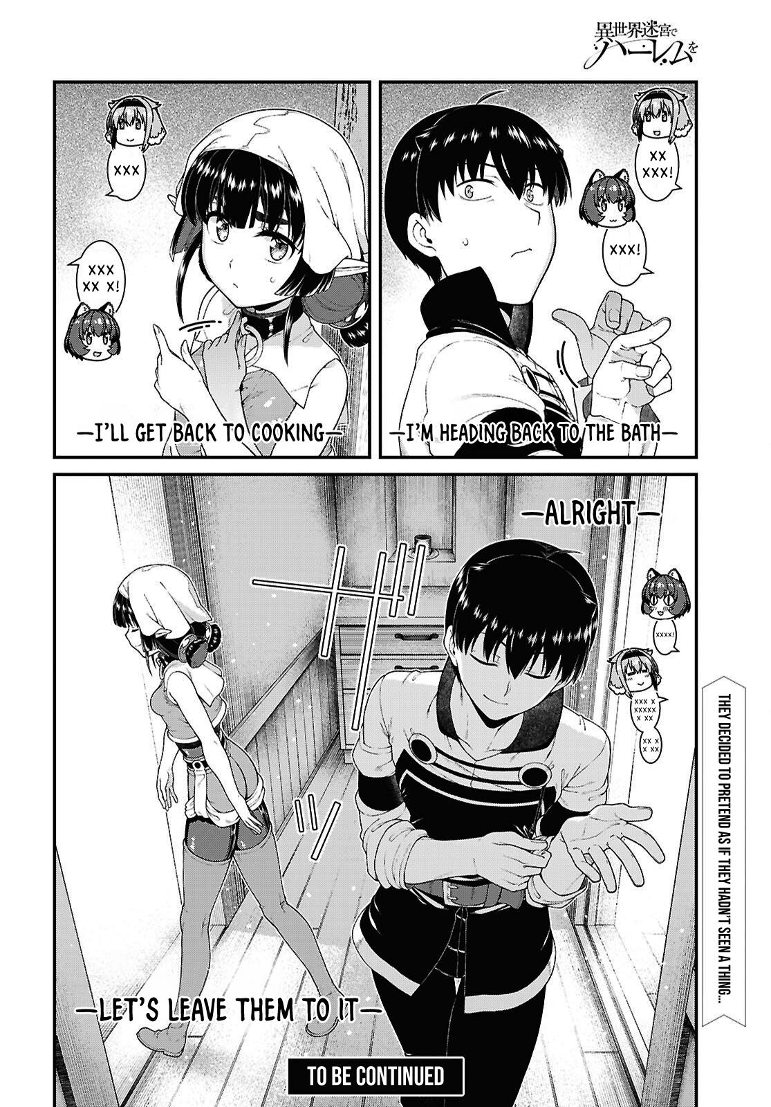 Isekai Meikyuu de Harem o Chap 105 - Next Chap 106