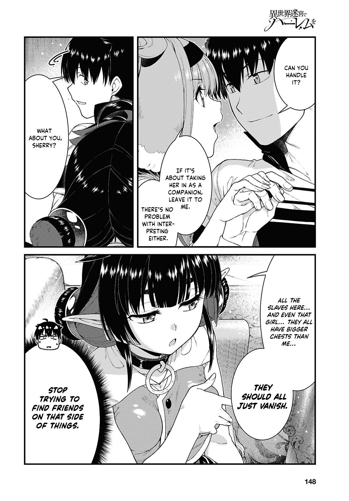 Isekai Meikyuu de Harem o Chap 102 - Next Chap 103