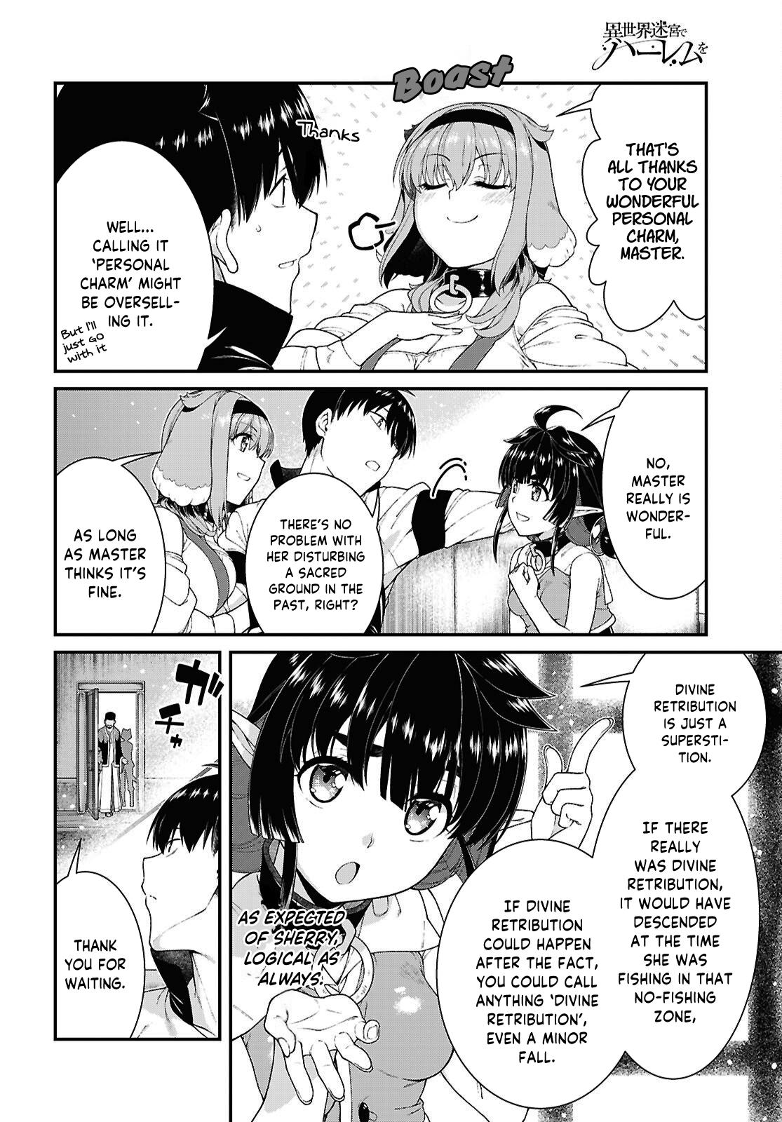 Isekai Meikyuu de Harem o Chap 103 - Next Chap 104