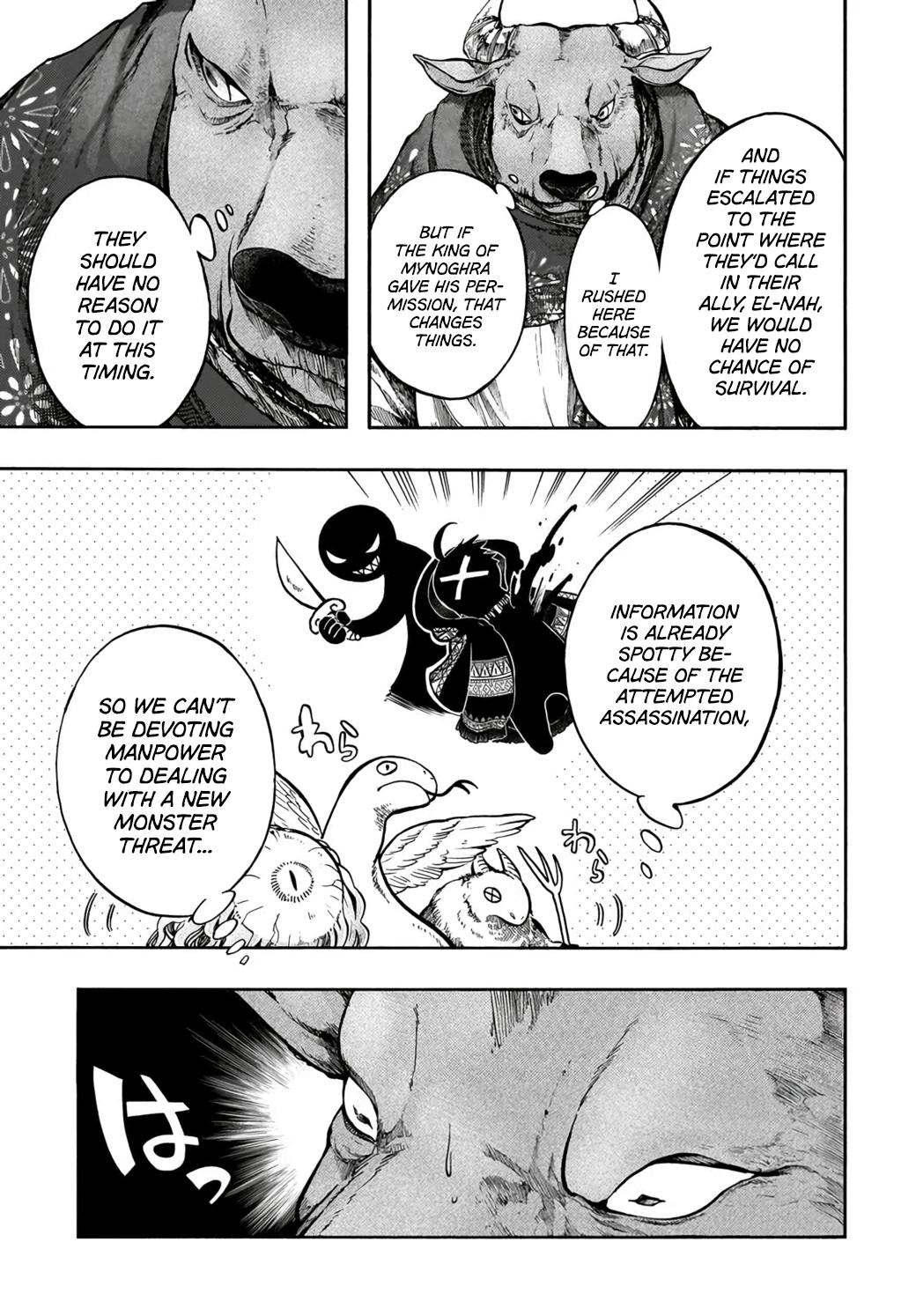 Isekai Mokushiroku Mynoghra: Hametsu no Bunmei de Hajimeru Sekai Seifuku Chap 33 - Next Chap 34