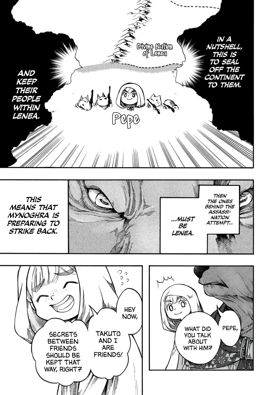 Isekai Mokushiroku Mynoghra: Hametsu no Bunmei de Hajimeru Sekai Seifuku Chap 33 - Next Chap 34