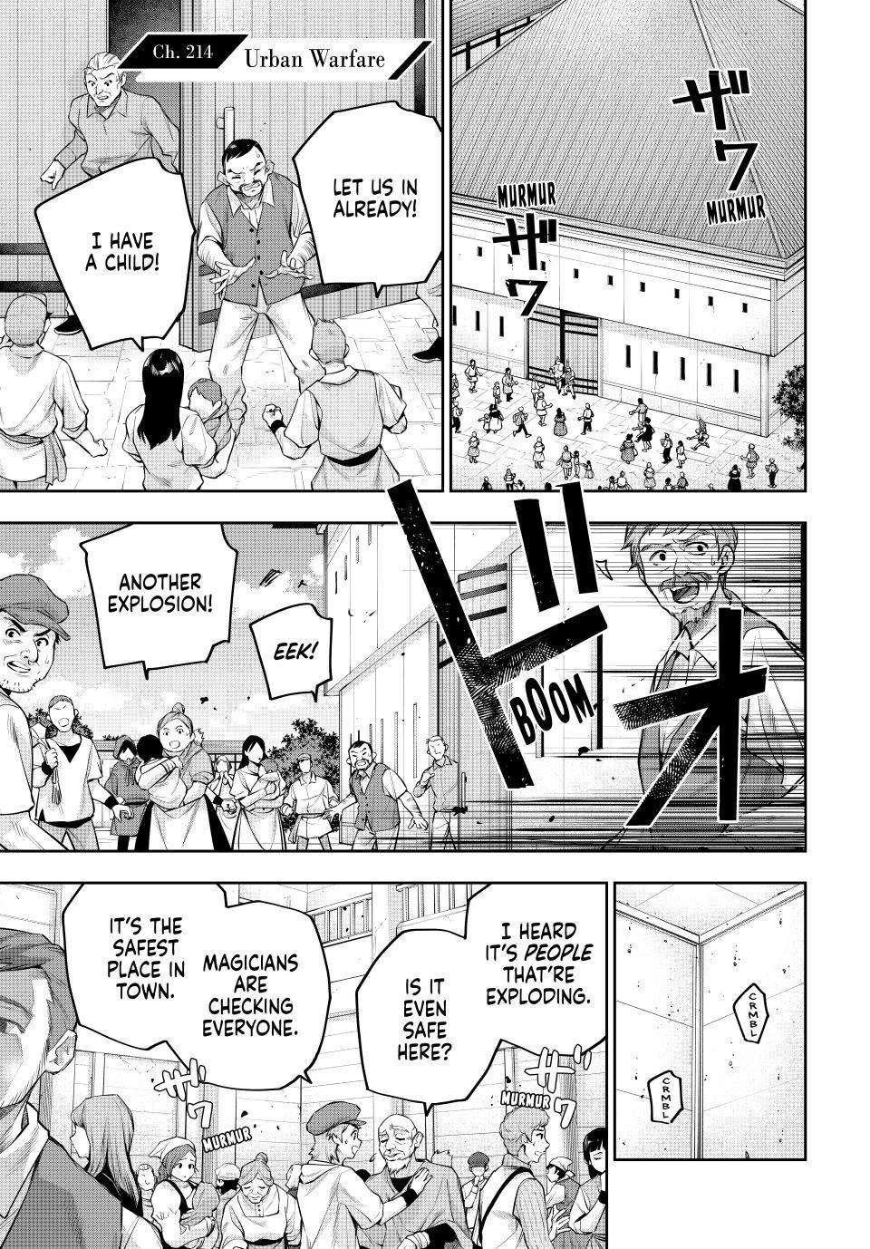 Mikata ga Yowasugite Hojo Mahou ni Tesshiteita Kyuutei Mahoushi, Tsuihou sarete Saikyou wo Mezashimasu Chap 214 - Next Chap 215