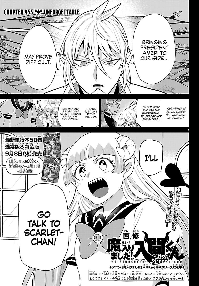 Mairimashita! Iruma-kun Chap 455 - Next Chap 456