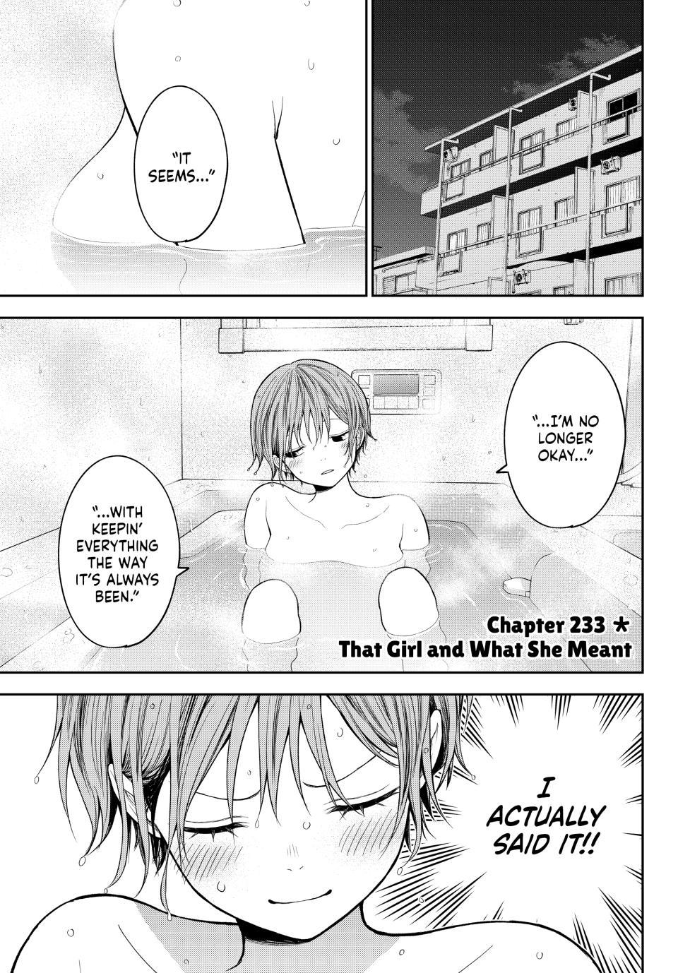 Kuroiwa Medaka ni Watashi no Kawaii ga Tsuujinai Chap 233 - Next Chap 234