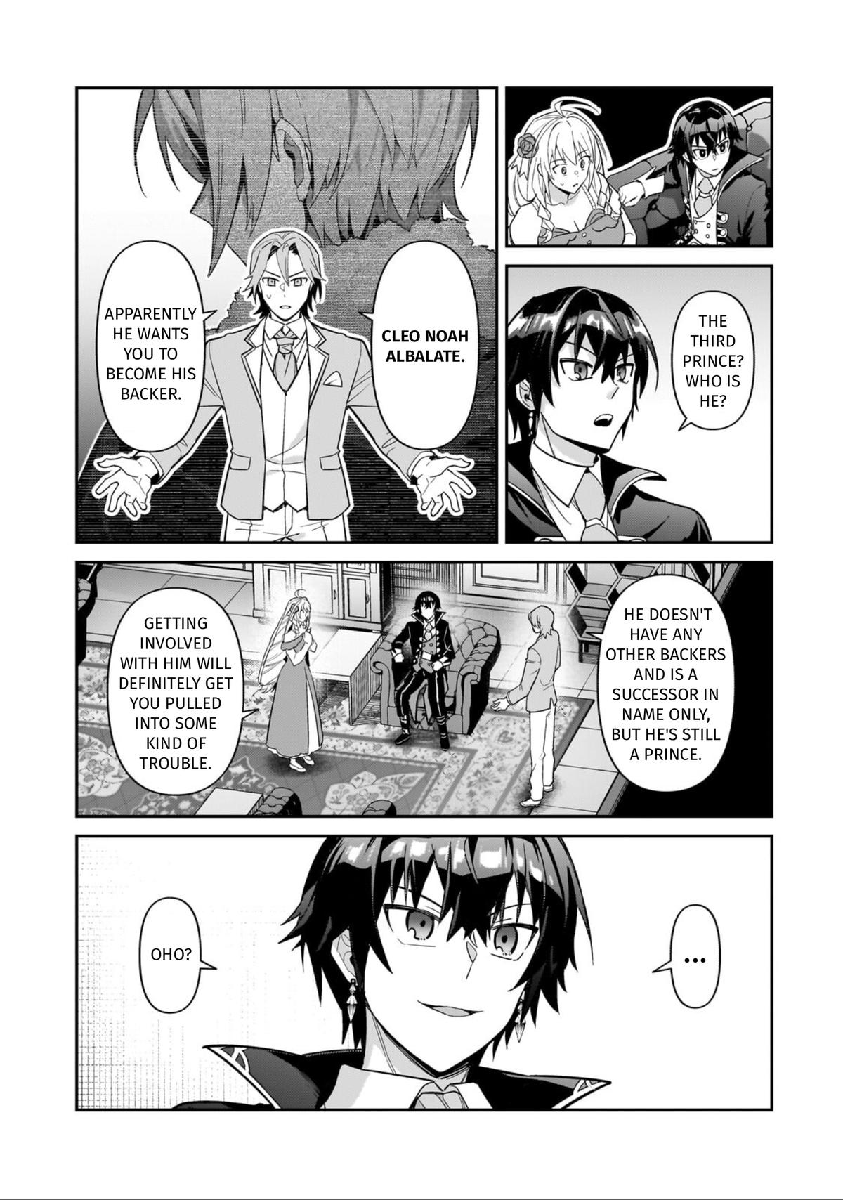 Ore wa Seikan Kokka no Akutoku Ryoushu! Chap 53 - Next Chap 54