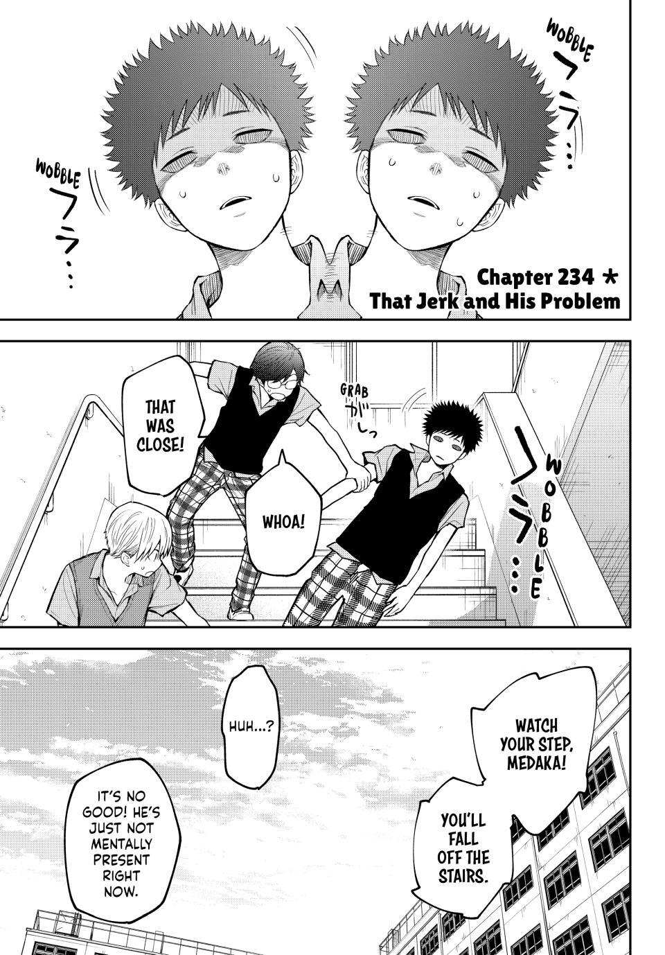 Kuroiwa Medaka ni Watashi no Kawaii ga Tsuujinai Chap 234 - Next Chap 235