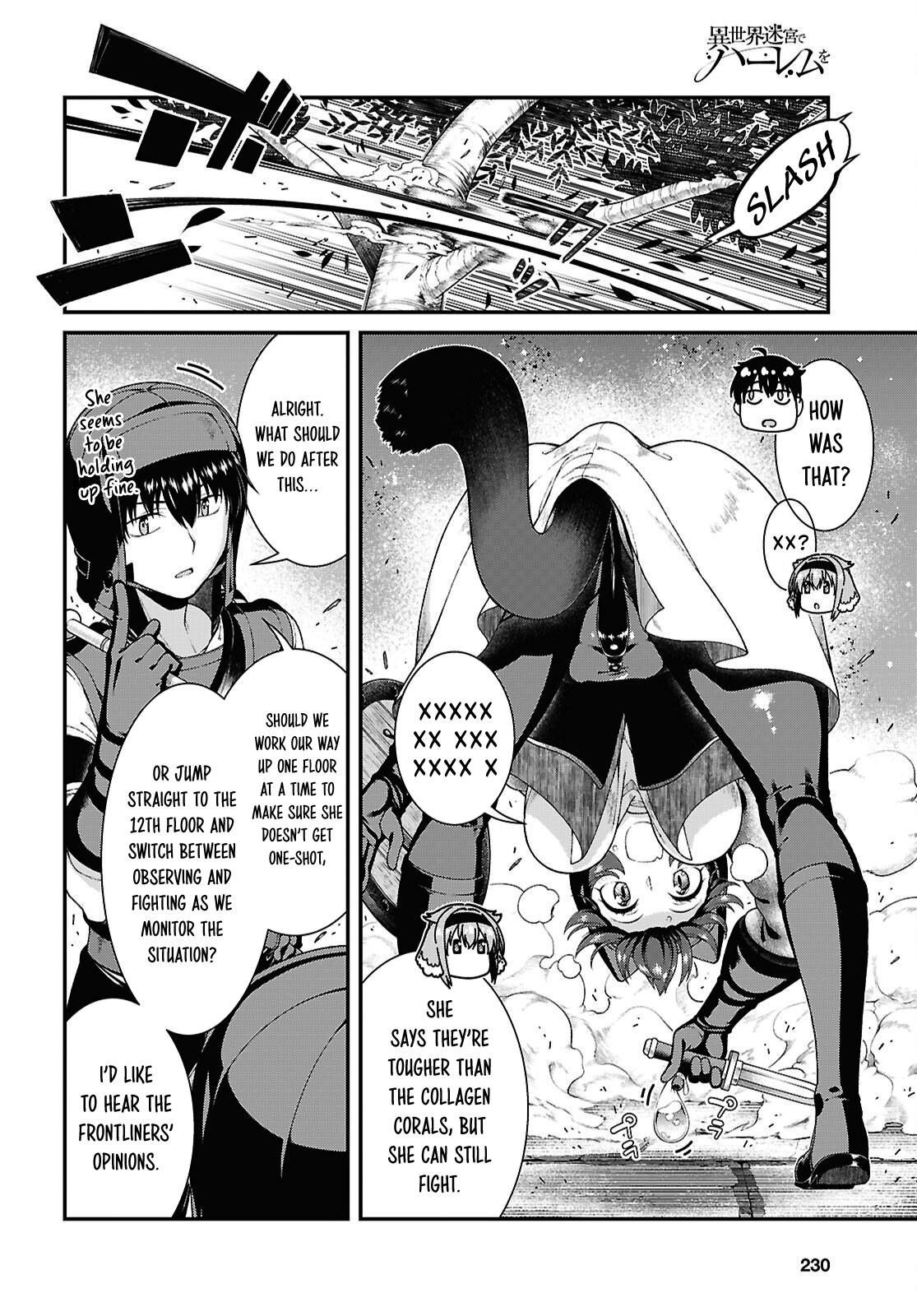 Isekai Meikyuu de Harem o Chap 111 - Next Chap 112