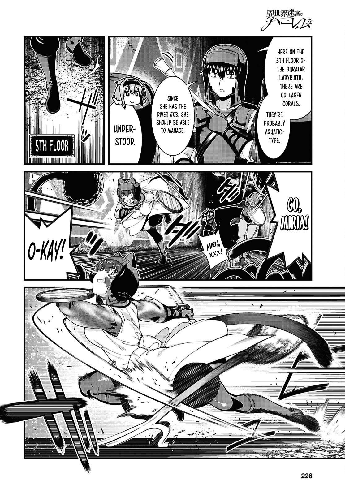 Isekai Meikyuu de Harem o Chap 111 - Next Chap 112