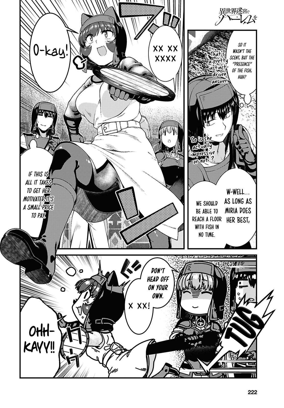Isekai Meikyuu de Harem o Chap 111 - Next Chap 112