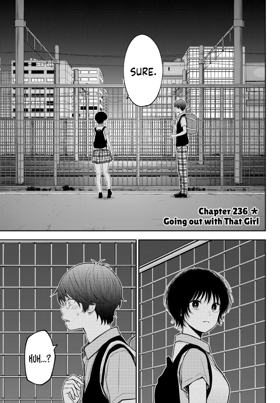 Kuroiwa Medaka ni Watashi no Kawaii ga Tsuujinai Chap 236 - Next Chap 237