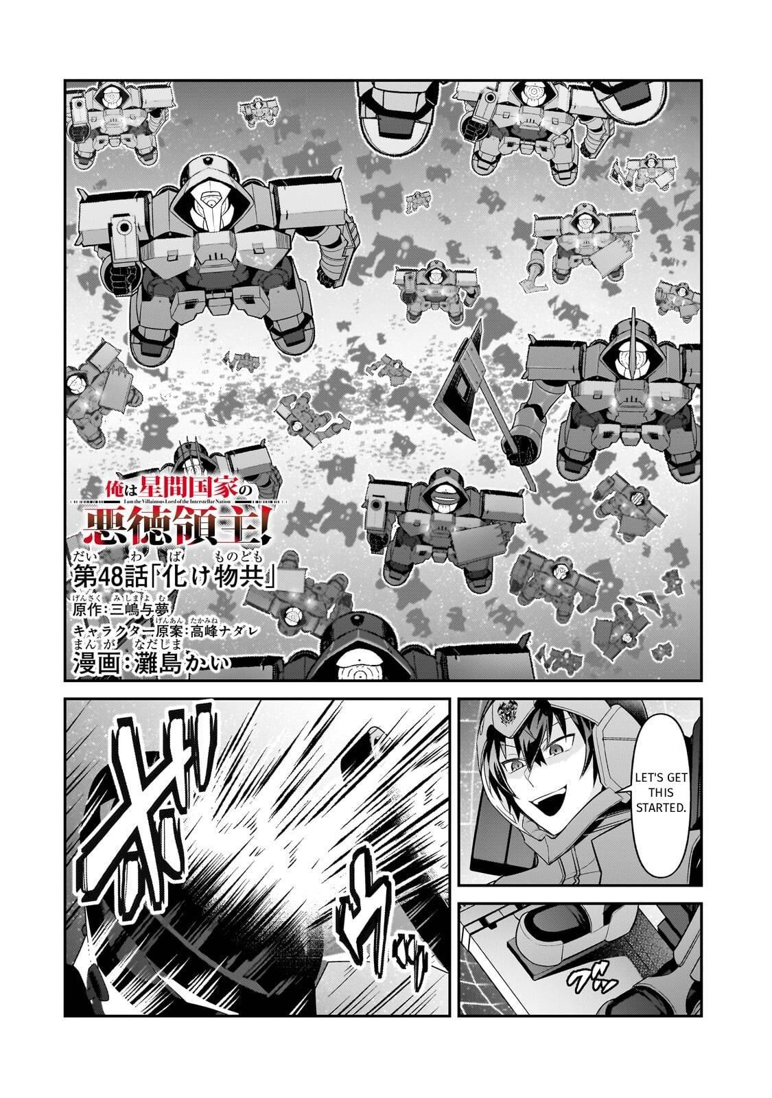 Ore wa Seikan Kokka no Akutoku Ryoushu! Chap 48 - Next Chap 49
