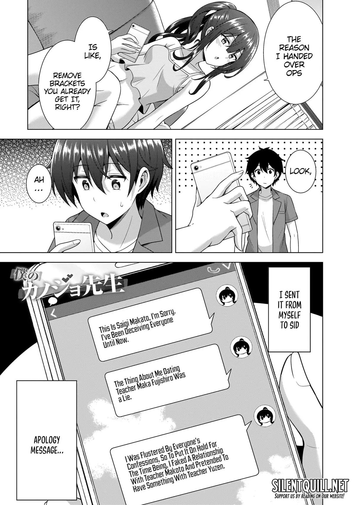 Boku no Kanojo Sensei Chap 59 - Next Chap 60