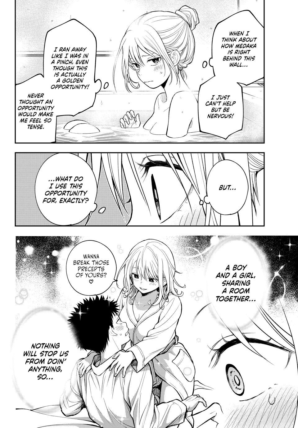 Kuroiwa Medaka ni Watashi no Kawaii ga Tsuujinai Chap 217 - Next Chap 218