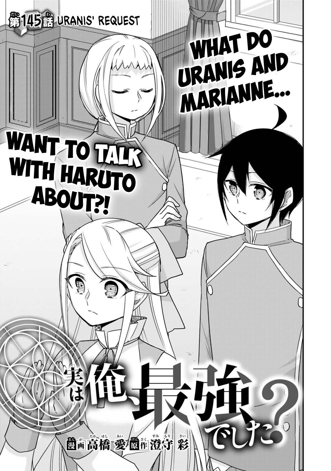 Jitsu wa Ore, Saikyou deshita? Chap 145 - Next Chap 146