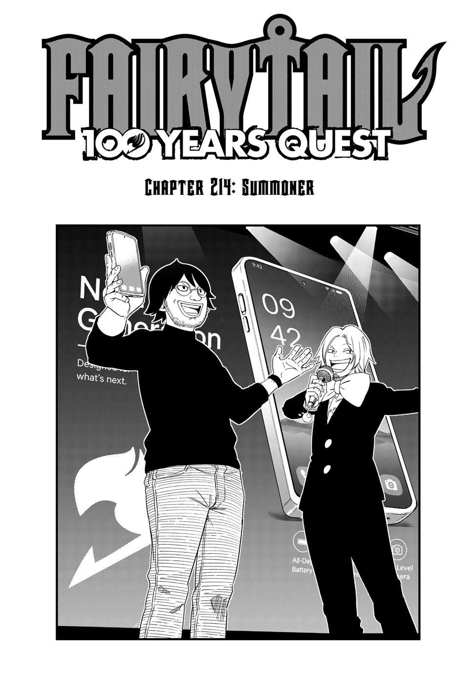 Fairy Tail: 100 Years Quest Chap 214 - Next Chap 215