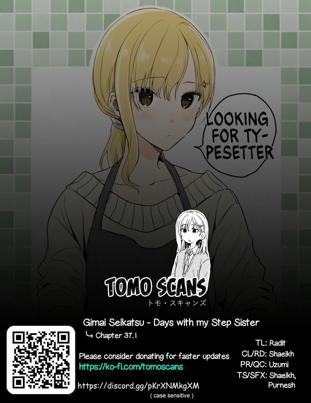 Gimai Seikatsu Chap 37.1 - Next Chap 38.1