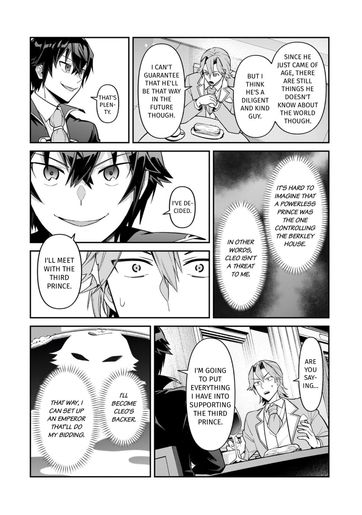Ore wa Seikan Kokka no Akutoku Ryoushu! Chap 54 - Next Chap 55
