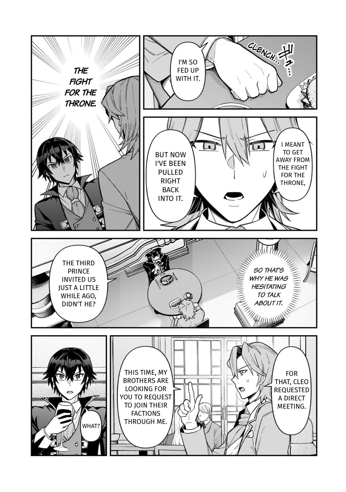 Ore wa Seikan Kokka no Akutoku Ryoushu! Chap 54 - Next Chap 55