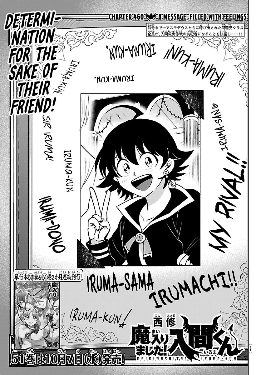 Mairimashita! Iruma-kun Chap 460 - Next Chap 461