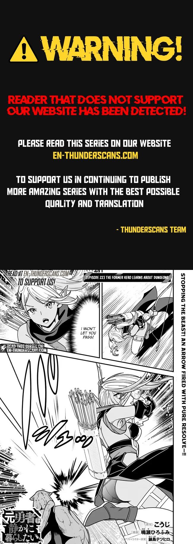 Moto Yuusha wa Shizuka ni Kurashitai Chap 22 - Next Chap 23