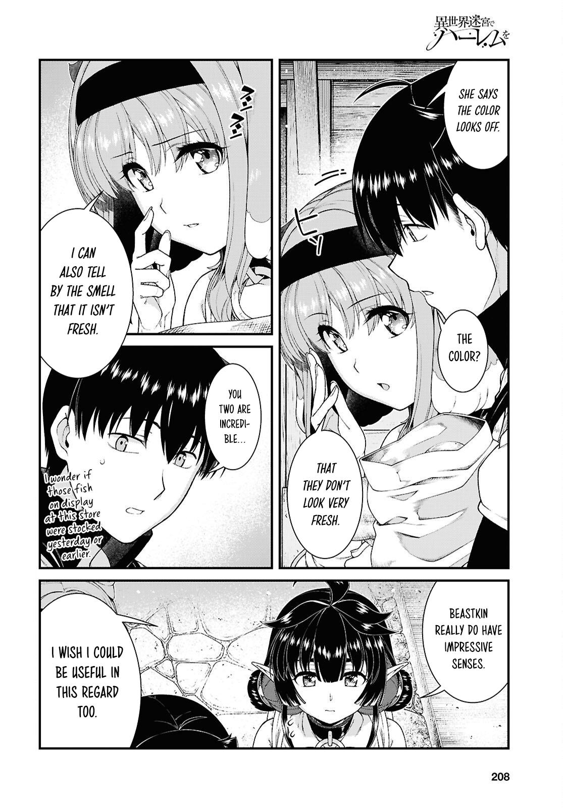 Isekai Meikyuu de Harem o Chap 112 - Next Chap 113