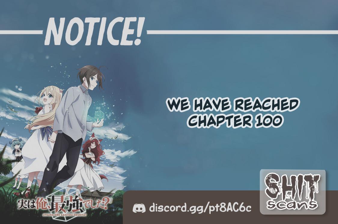 Jitsu wa Ore, Saikyou deshita? Chap 100 - Next Chap 101