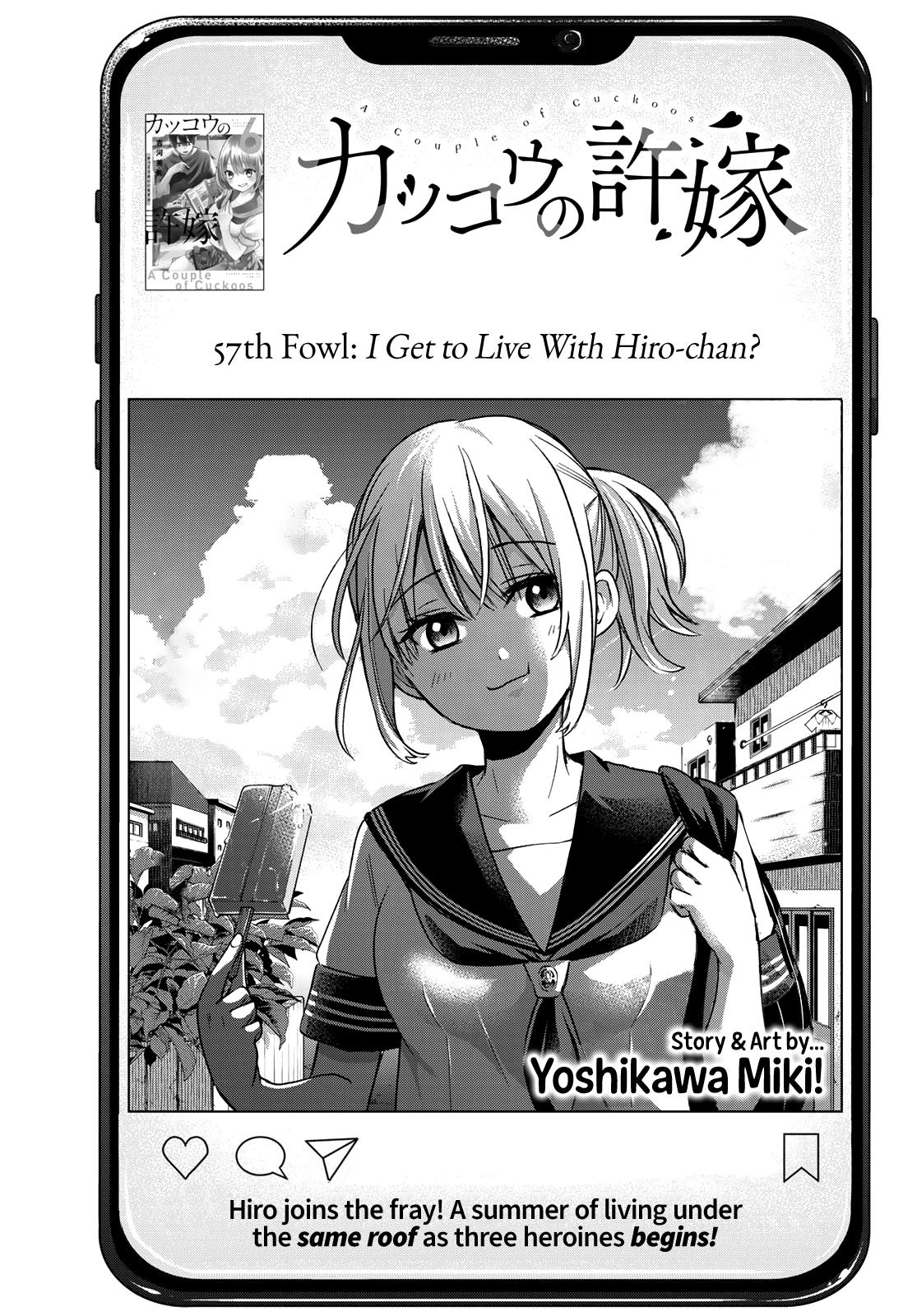 Kakkou no Iinazuke Chap 57 - Next Chap 58