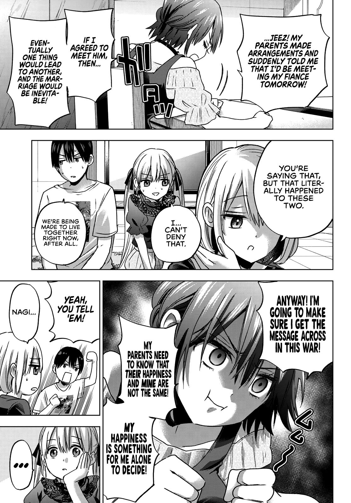 Kakkou no Iinazuke Chap 57 - Next Chap 58