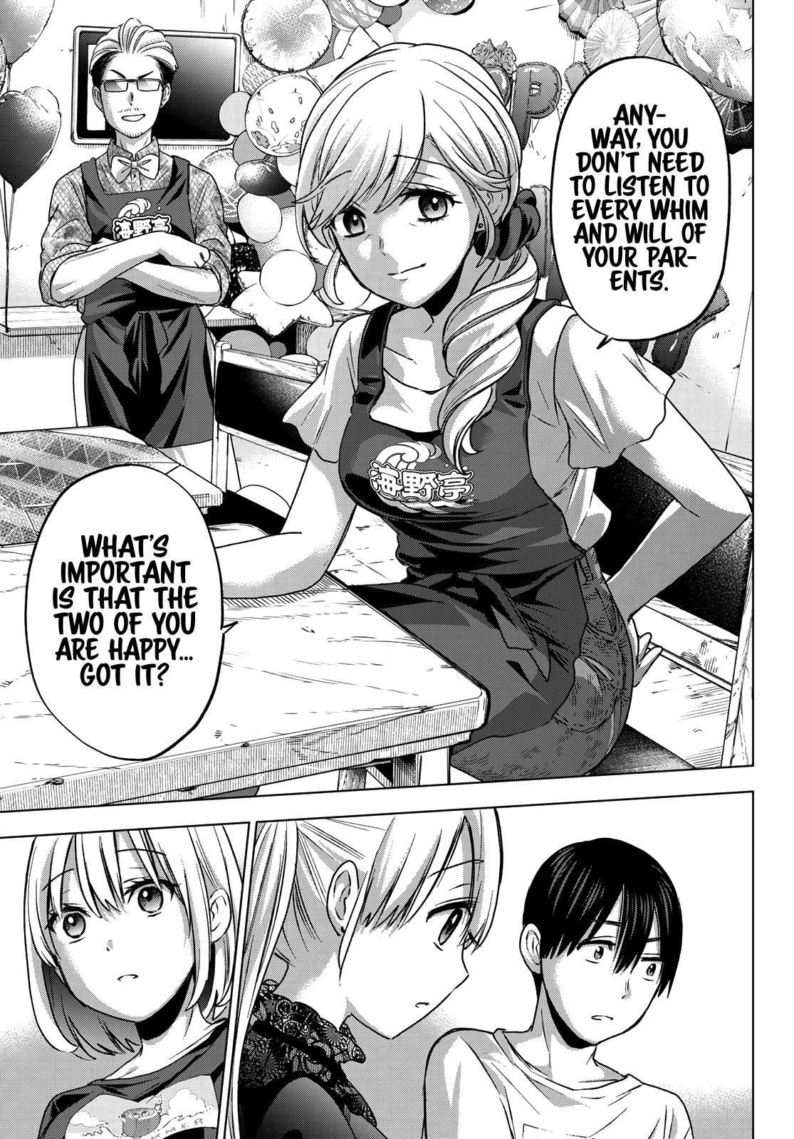 Kakkou no Iinazuke Chap 56 - Next Chap 57