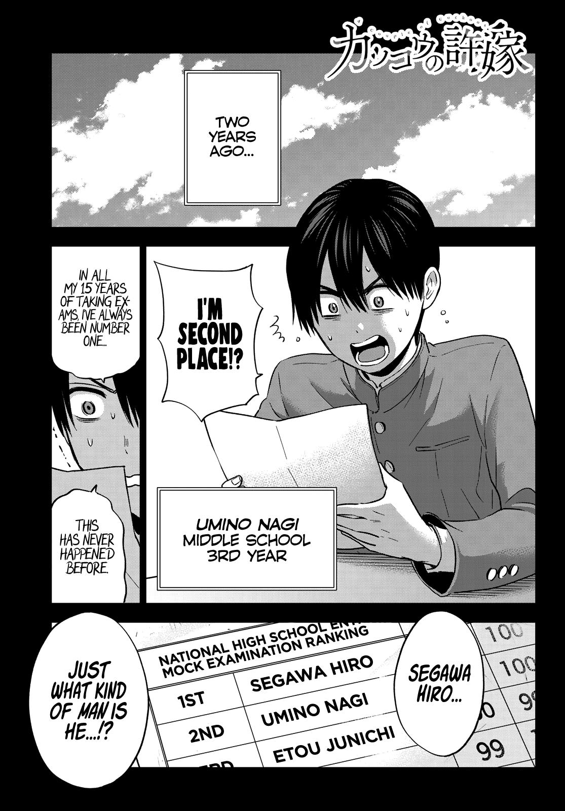Kakkou no Iinazuke Chap 63 - Next Chap 64