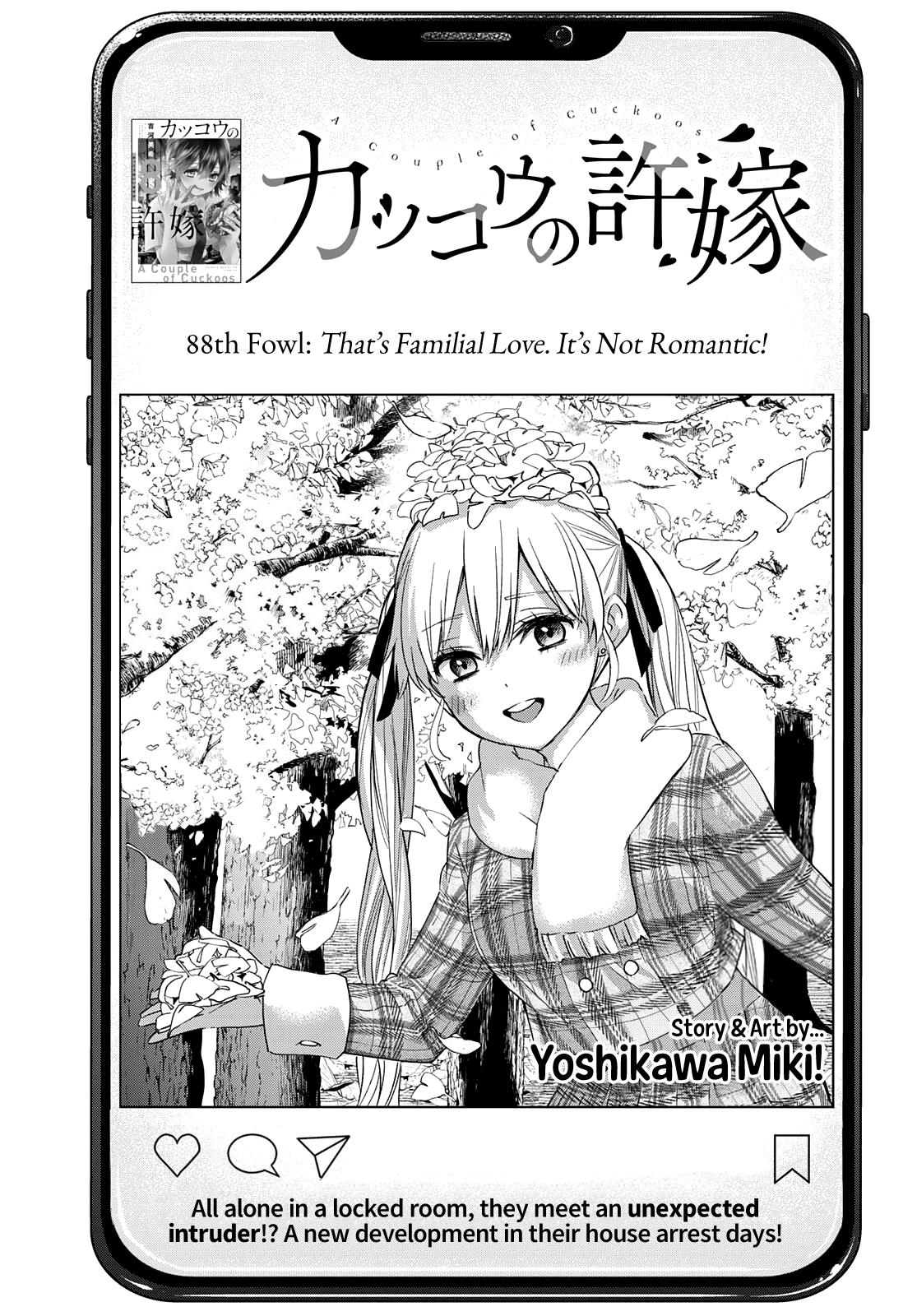 Kakkou no Iinazuke Chap 88 - Next Chap 89