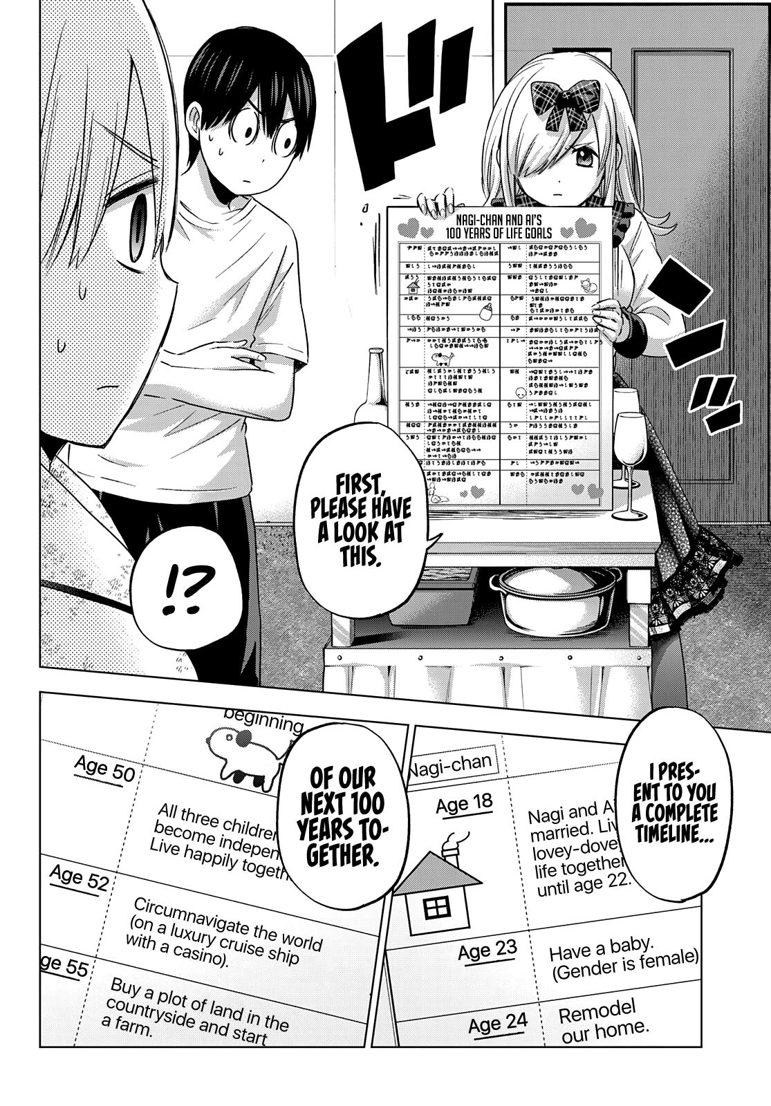 Kakkou no Iinazuke Chap 89 - Next Chap 90
