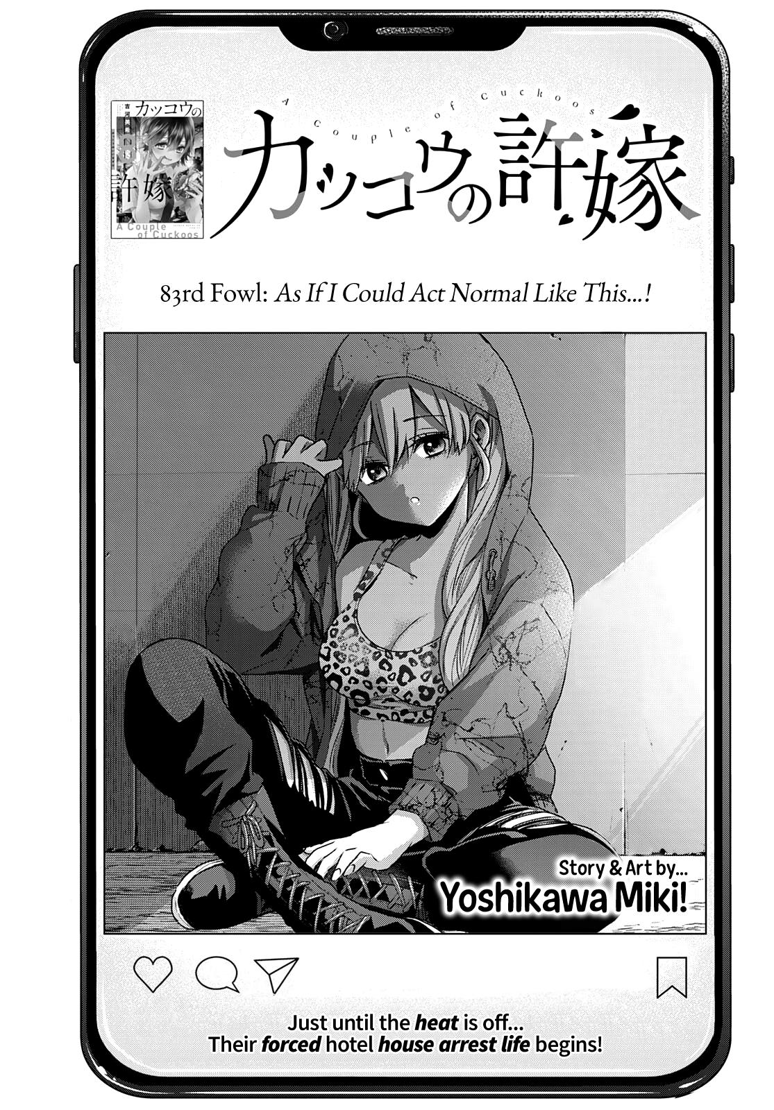 Kakkou no Iinazuke Chap 83 - Next Chap 84