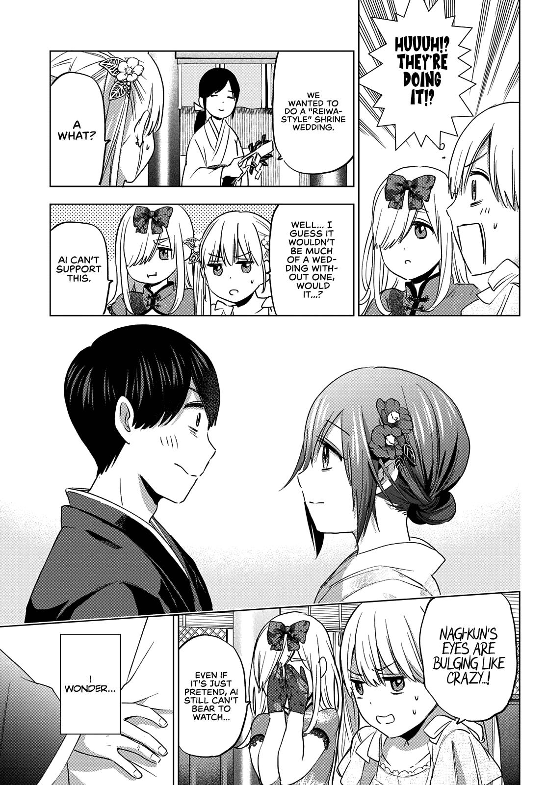 Kakkou no Iinazuke Chap 95 - Next Chap 96
