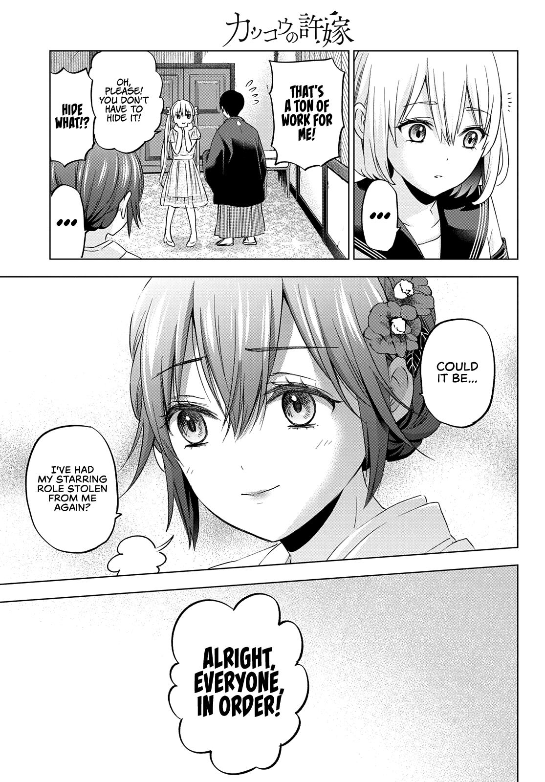 Kakkou no Iinazuke Chap 96 - Next Chap 97