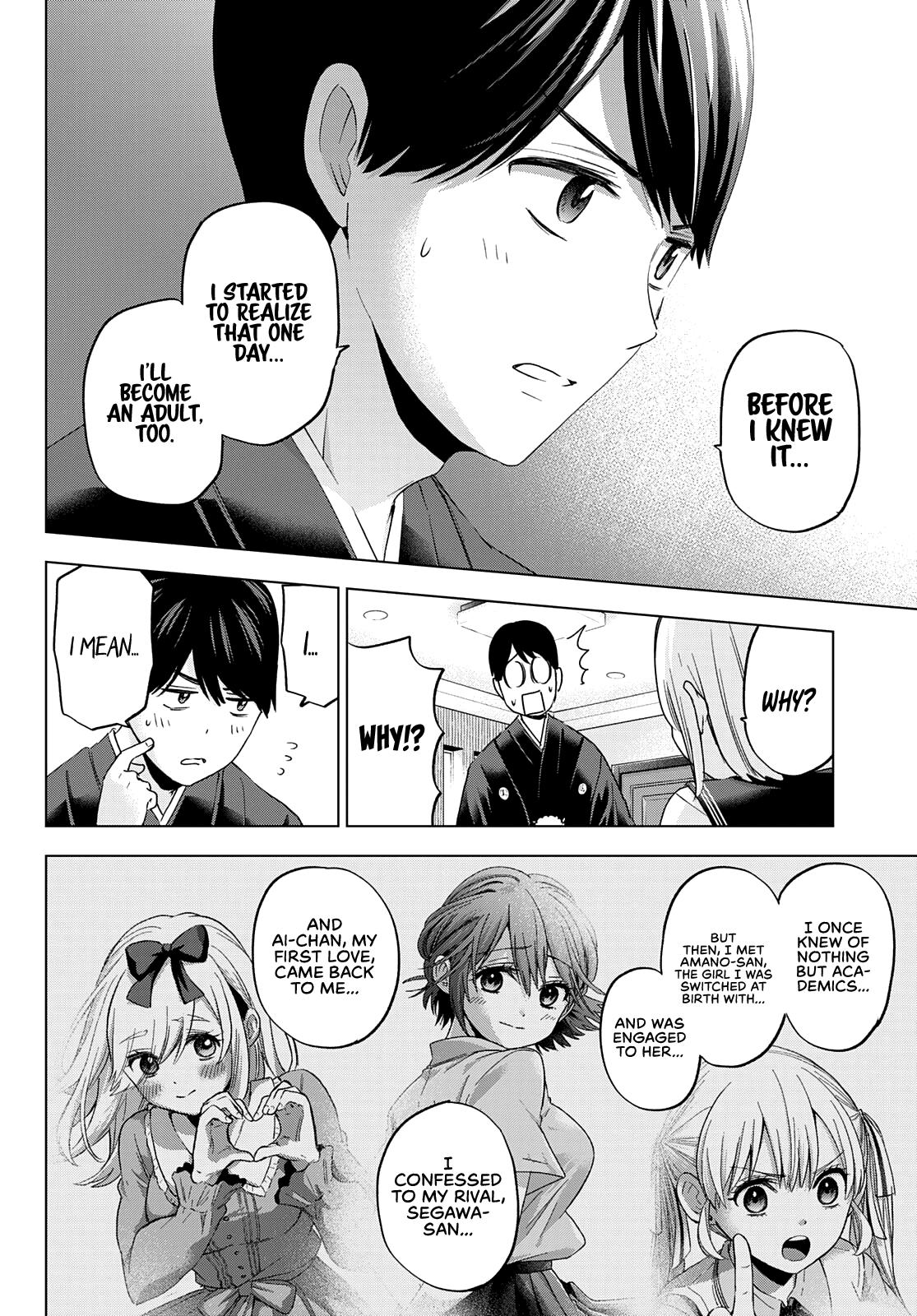 Kakkou no Iinazuke Chap 96 - Next Chap 97