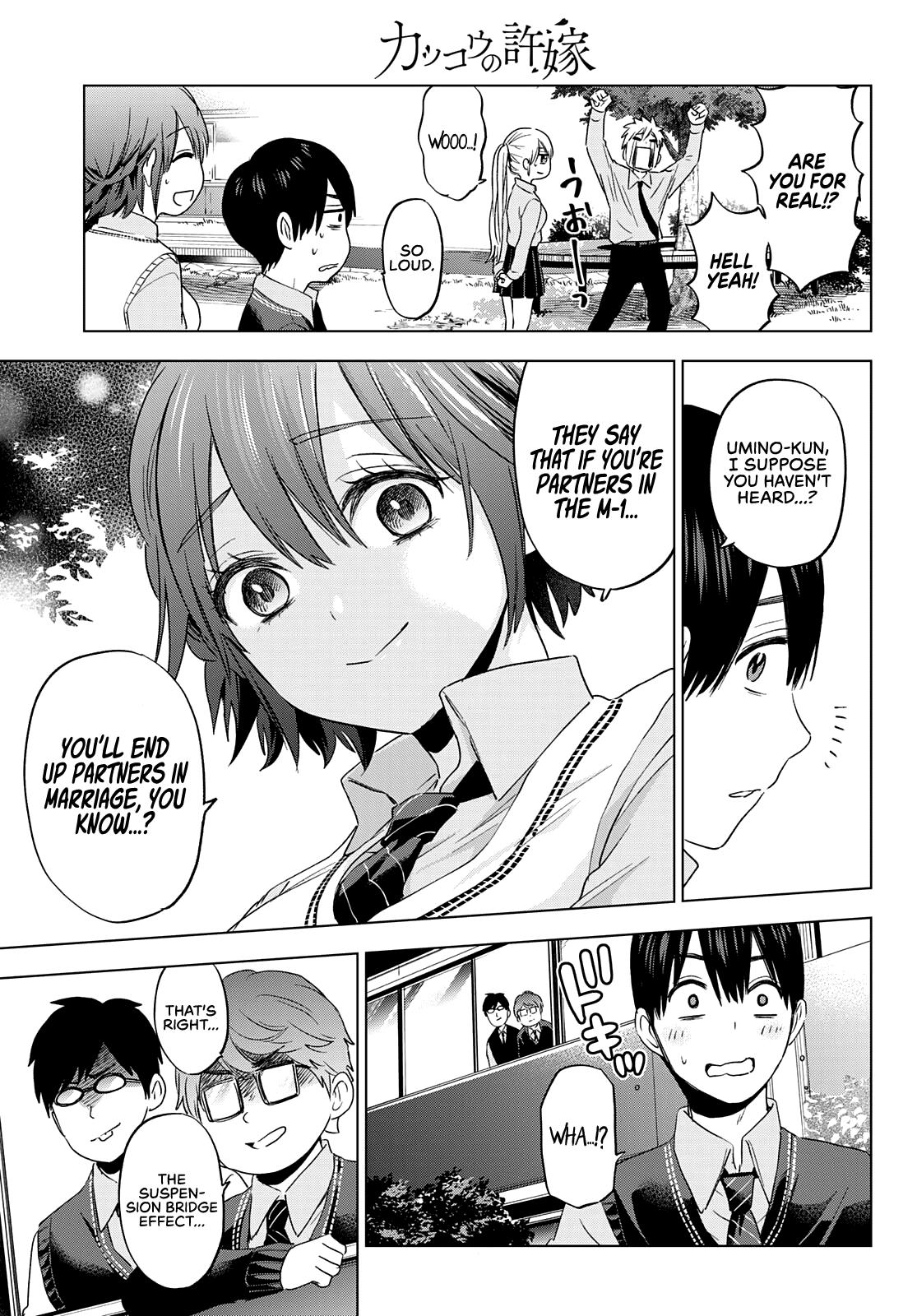 Kakkou no Iinazuke Chap 100 - Next Chap 101