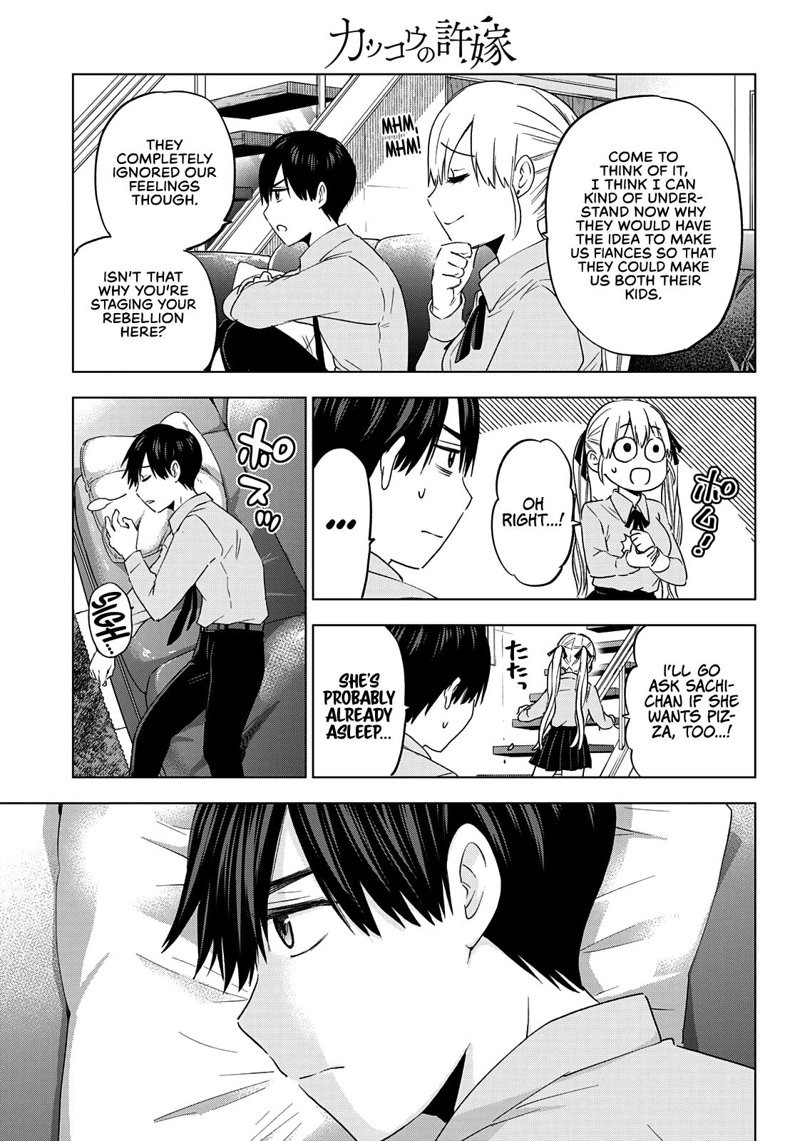 Kakkou no Iinazuke Chap 103 - Next Chap 104