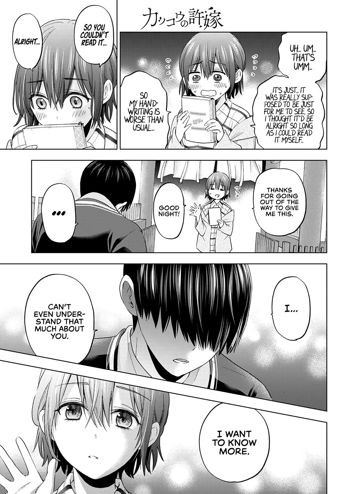 Kakkou no Iinazuke Chap 115 - Next Chap 116