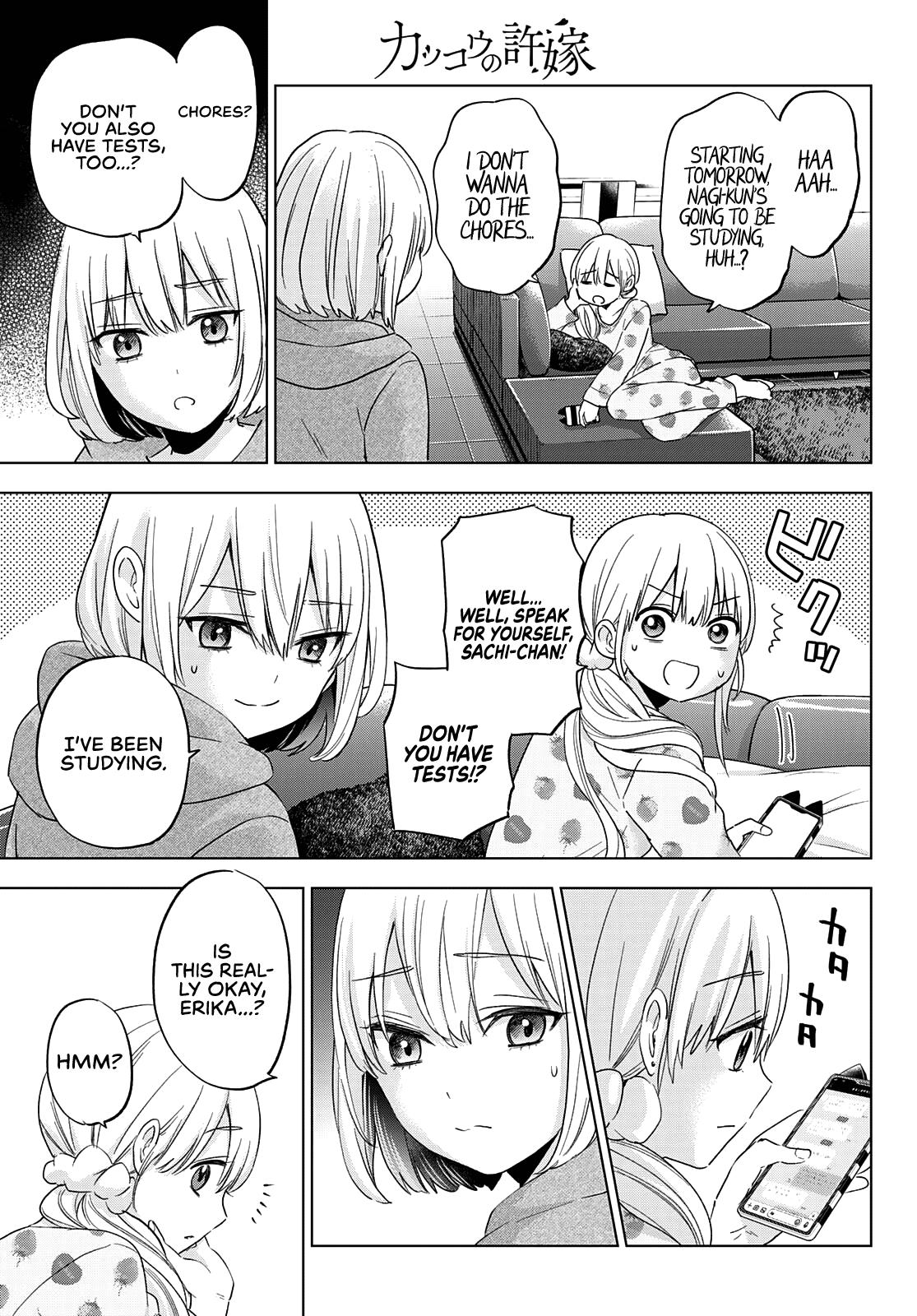 Kakkou no Iinazuke Chap 116 - Next Chap 117