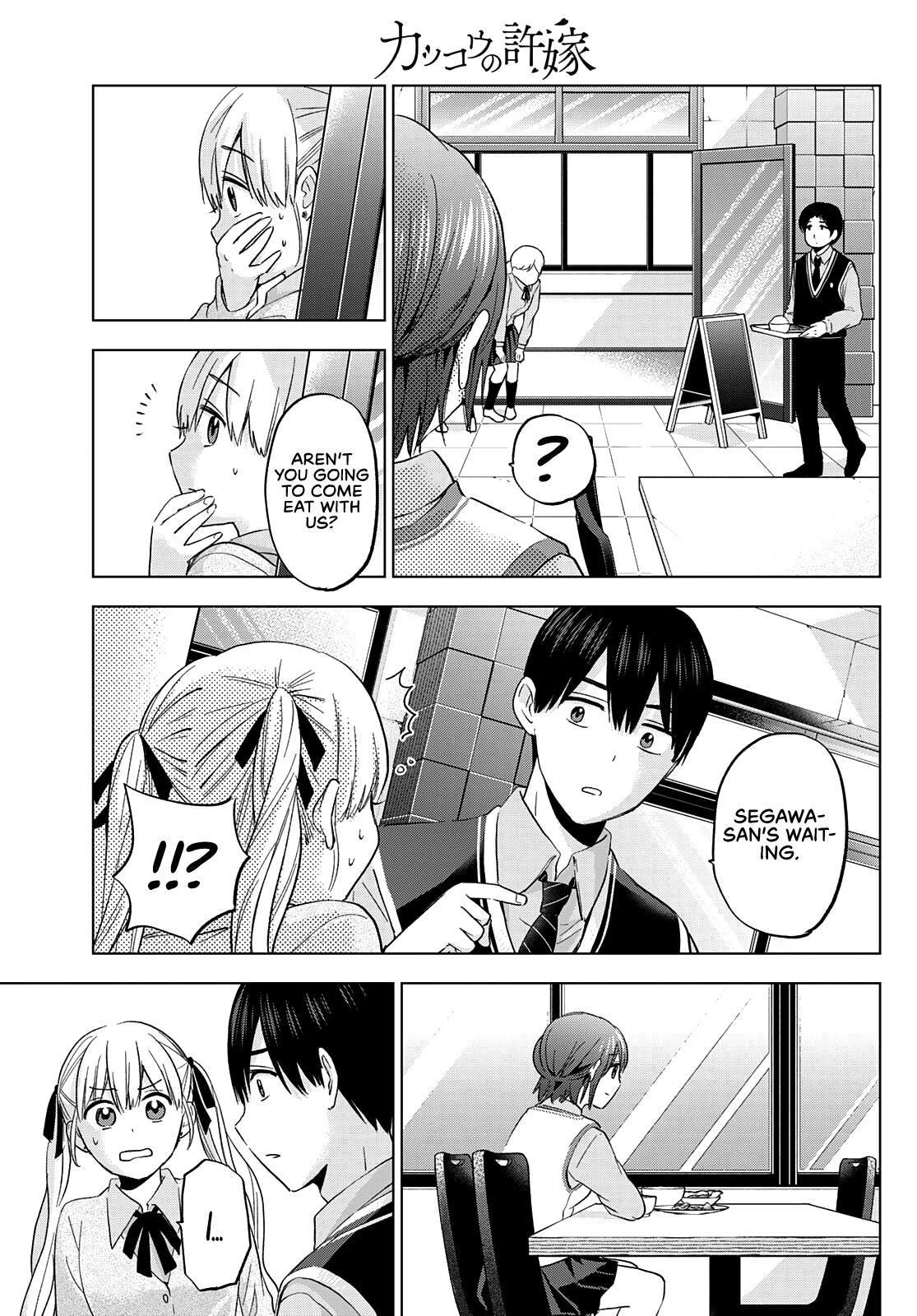 Kakkou no Iinazuke Chap 124 - Next Chap 125