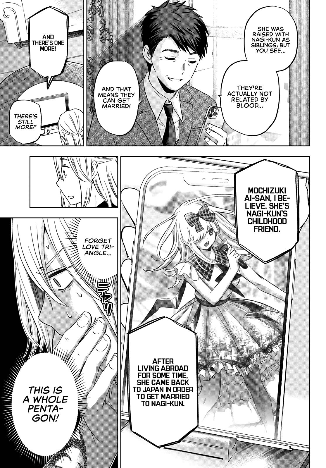 Kakkou no Iinazuke Chap 135 - Next Chap 136