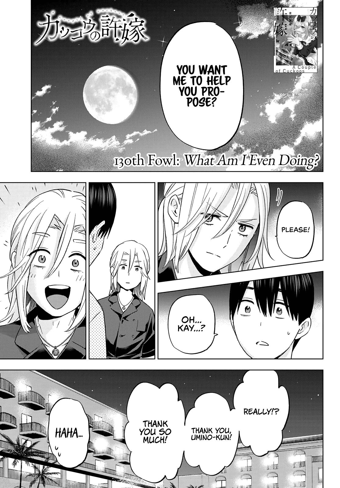 Kakkou no Iinazuke Chap 130 - Next Chap 131