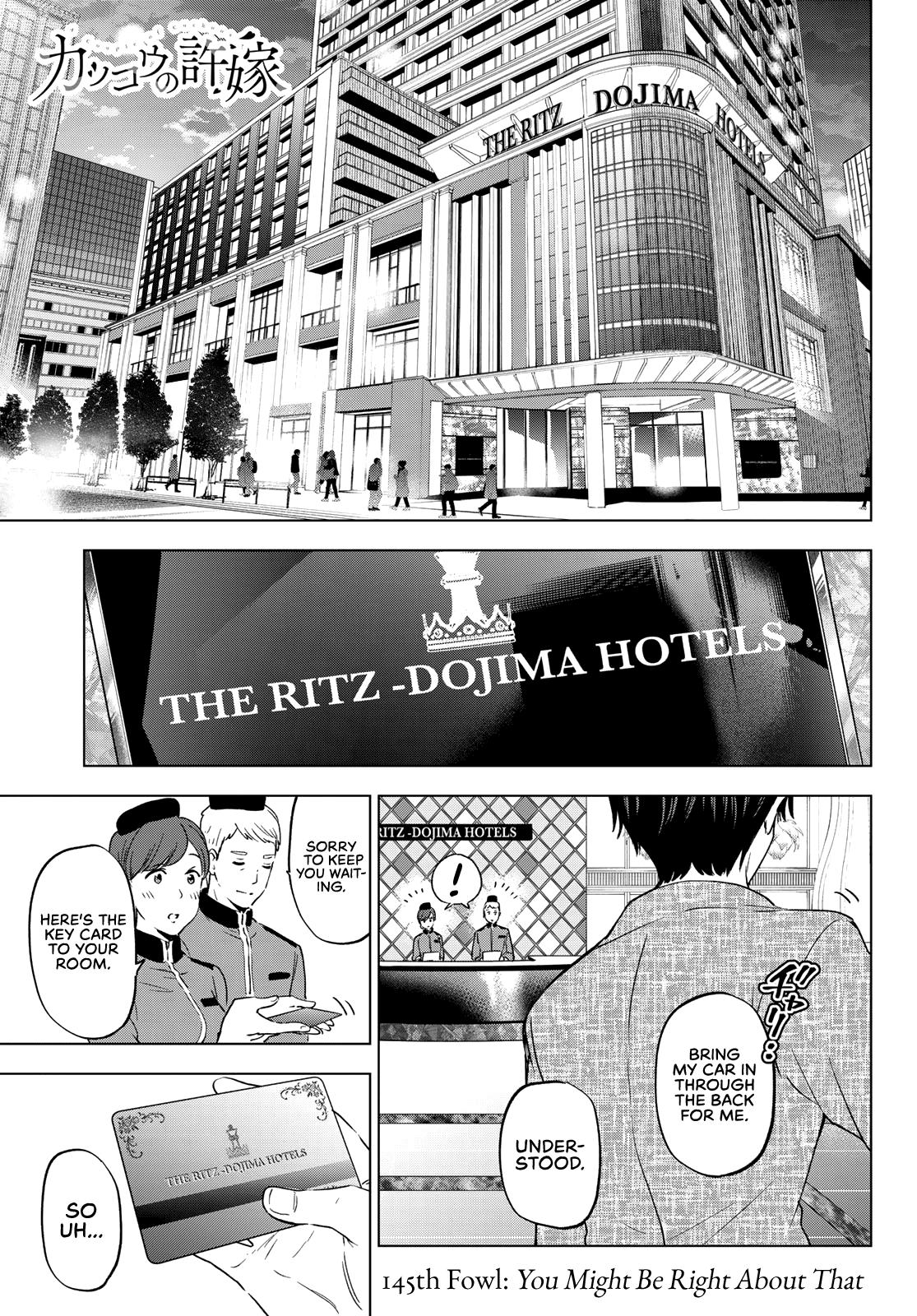 Kakkou no Iinazuke Chap 145 - Next Chap 146